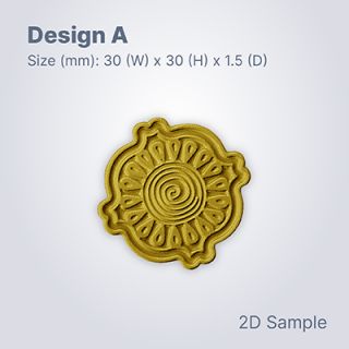 Custom Made Die Struck Collar Pin