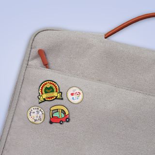 Custom Made Epoxy Collar Pin 05