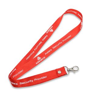 Custom Nylon Lanyard with Heat Transfer Printing