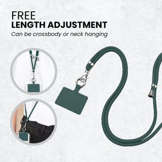 Custom Polyester Adjustable Phone Lanyard 06