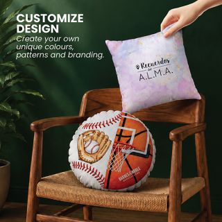 Custom Shaped Polyester Throw Pillow 03