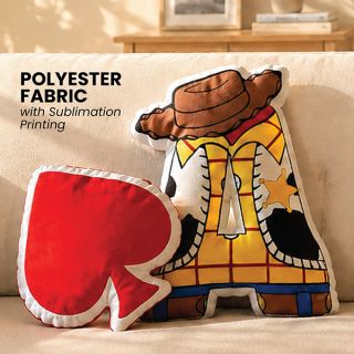 Custom Shaped Polyester Throw Pillow 05