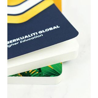 Soft Cover Perfect Bind Custom Notebook - A5 Size 04