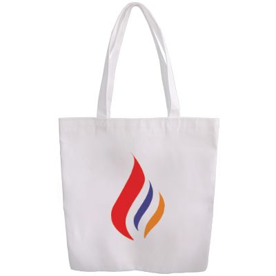 Custom made polycanvas bag 8oz - (350x400)