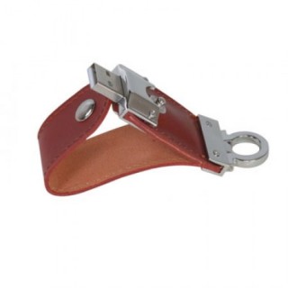 Button Flap Leather USB Flash Drive - 4GB 06