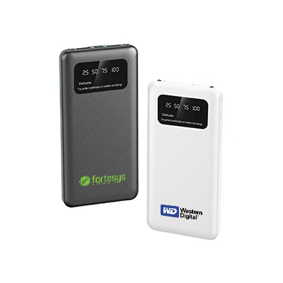 Power Bank 2.1A Fast Charge with Dual USB Port - 10000mAh 01