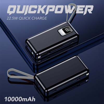 Super Quick Charge Power Bank USB Type C - 10000mAh 09