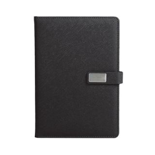 Meta PU A5 Notebook with Metal Plate 04