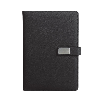 Meta PU A5 Notebook with Metal Plate 05