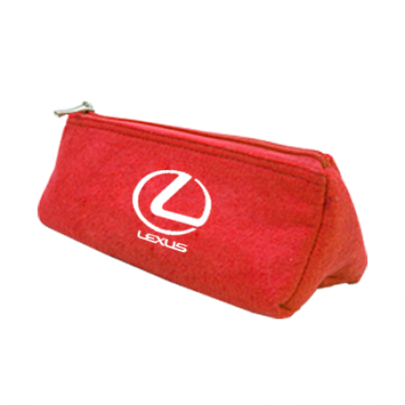 Eco-Felt Zipper Triangle Pencils Case - Large 04