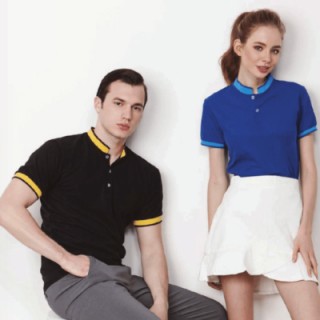 MT North Harbour York Polo 220gsm Mock Neck T-Shirt 04