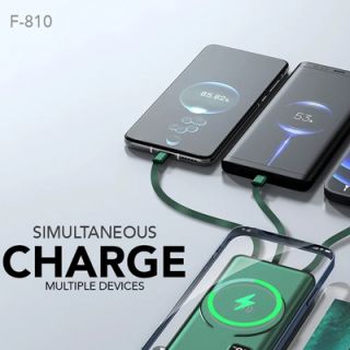 Light Up Wireless Charger Power Bank - 10000mAh 03