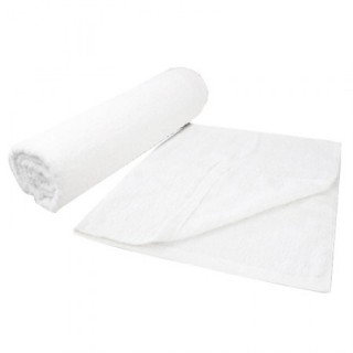 Plain White Cotton Face Towel