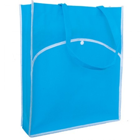 Vibrant Eco-Tote Bag with Pocket - 100gsm (340x390x100) 11