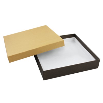 Plain Colour Two Piece Flat Hard Box