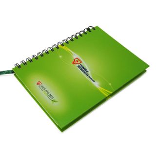 Custom Wire-O Chipboard Notebook - A5 Size 05