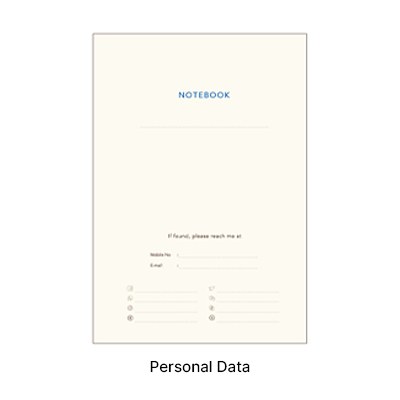 Ruled Thermo PU Notebook - A5 Size 09