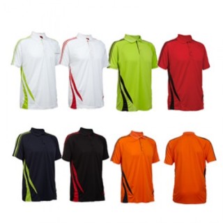 OS Wave Microfibre Unisex 140gsm Polo T-Shirt 08