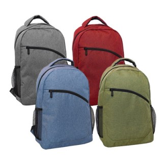 Nylon Curl Zipper Backpack