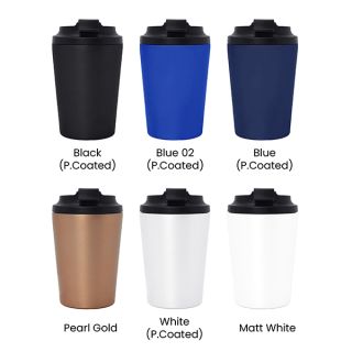 DEVINE Stainless Steel Double Wall Mug - 350ml 06