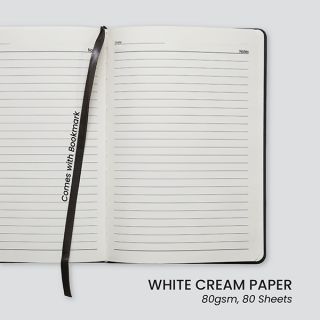 DOUBLE PU Hard Case A5 Notebook with Compartment 04