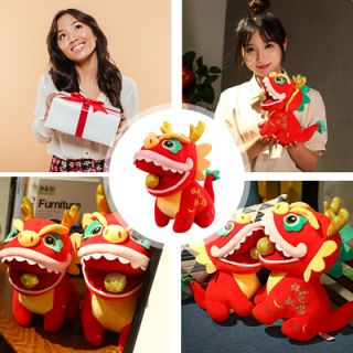 Dragon Shaped Soft Toy with Pulley 06