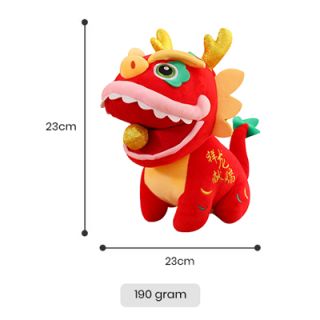 Dragon Shaped Soft Toy with Pulley 07