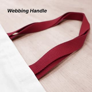 Duo Tone Canvas Bag Webbing Handle - 12oz (350x400x100) 03