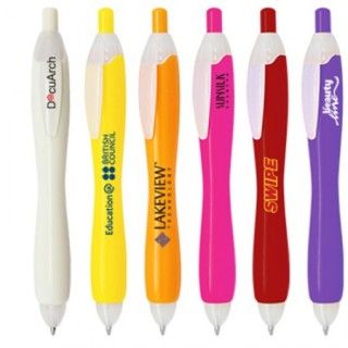 Bubble - Push Action Ball Plastic Pen 03