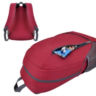 Toned Zippered Casual Backpack 04