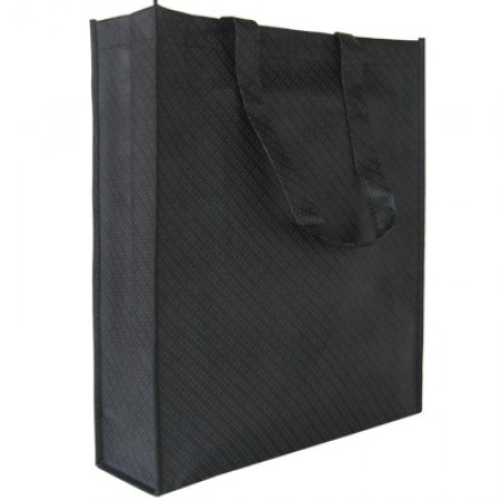 Non-Woven Bag with Inner Pocket & Velcro - 100gsm (330x375x100) 06
