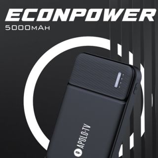 Mini Portable 2.1A Fast Charging Power Bank - 5000mAh