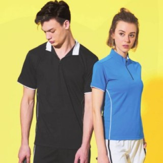 MT Crossrunner Paragon Polo 160gsm Mock Neck T-Shirt