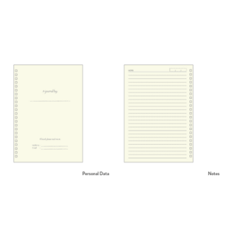 B6 Star Pearl Wire-O Notebook 10