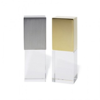 Noble Text Crystal USB Memory Drive with LED Light USB - 4GB 06