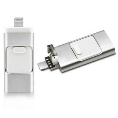 iFlash 3-in-1 OTG Mirco USB Flash Drive for Smartphone - 4GB 05