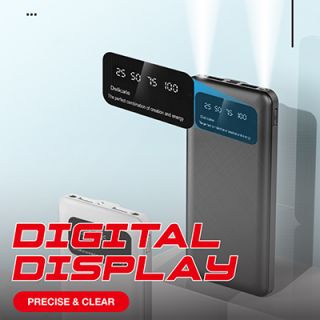 Power Bank 2.1A Fast Charge with Dual USB Port - 10000mAh 06