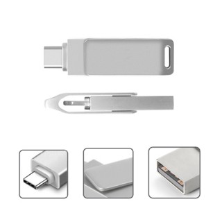Curve Twist USB 2.0 OTG Type-C Flash Drive - 8GB 03