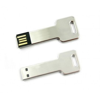 Unique Metal Key Shaped USB Flash Drive - 4GB