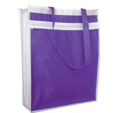 Dual Colour Non-Woven with Zippered (330x385x100) 13