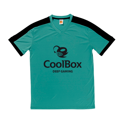 OS Quick Dry Polyester Interlock V-Neck 150gsm T-Shirt 07
