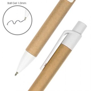 Eco Recycled Paper - Push Action Ball Pen 05