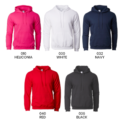 MT Gildan Asian Fit Adult Hooded Sweatshirt 285gsm 05