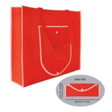 Grocery Non-Woven Foldable Bag- 100gsm (400x330x100) 01