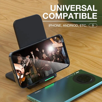 Mobile Stand - 15W Fast Charging Wireless Charger 09