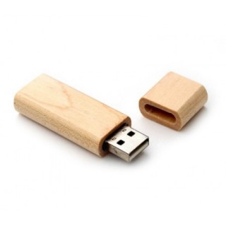 Bamboo Stick USB Flash Drive - 4GB