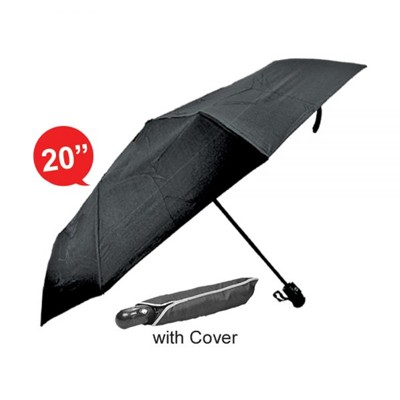20" Folding Umbrella 8 Ribs Compact Travel Umbrella 01