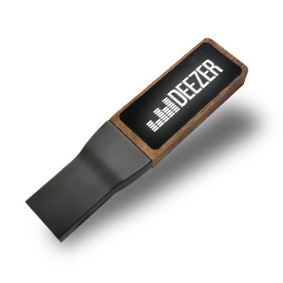 Acrylic Wooden LED USB Flash Drive - 8GB 01