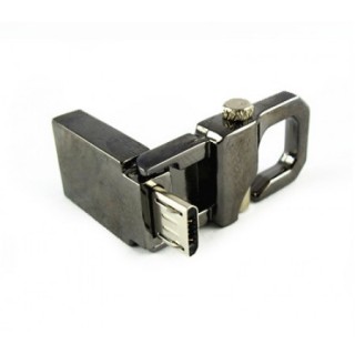 Metal Hook OTG Micro USB for Smartphone - 8GB 03