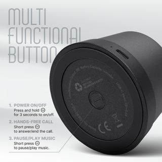 EchoMag HD Sound Bluetooth Speaker - 500mAh Battery 04